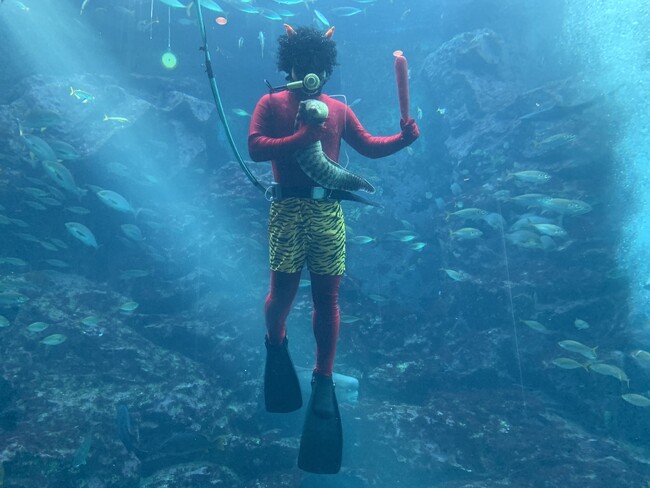 【下田海中水族館】福は内、鬼は海中！？～今年もやってきた！鬼ダイバー登場～　2026年1月24日(土)～2月3日(火)