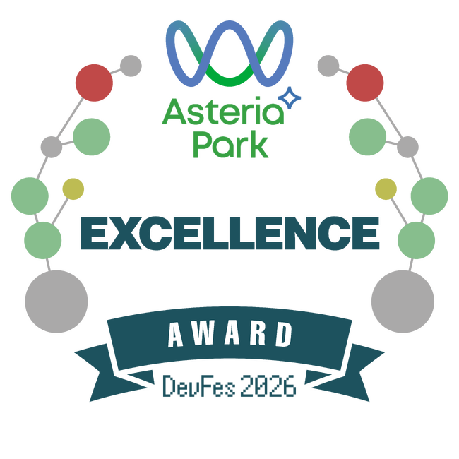 「Asteria Park Excellence Award」を受賞