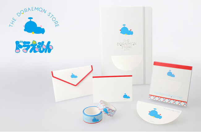 2026年1月23日(金)より『THE DORAEMON STORE』にて、『THE DORAEMON STORE』のロゴをデザインしたステーショナリーが新登場！