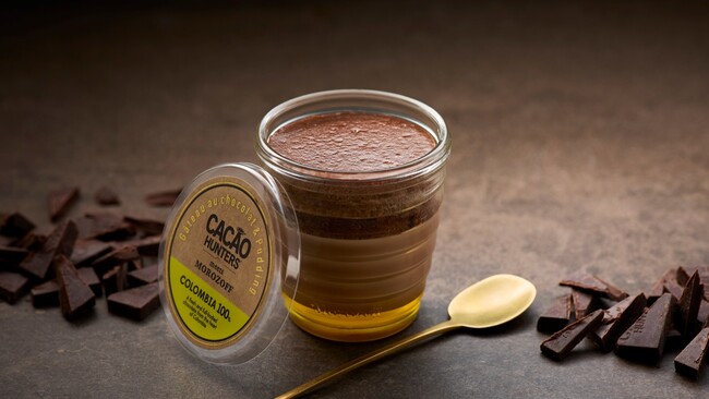 【２０２６年モロゾフのバレンタイン】阪急うめだ本店限定 人気チョコレートブランド「ＣＡＣＡＯ ＨＵＮＴＥＲＳ」とのコラボレーションプリン発売