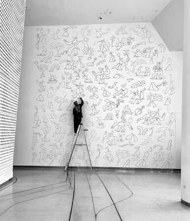 LUCAS BEAUFORT LIVE PAINTING in TACTICS Sapporo Store