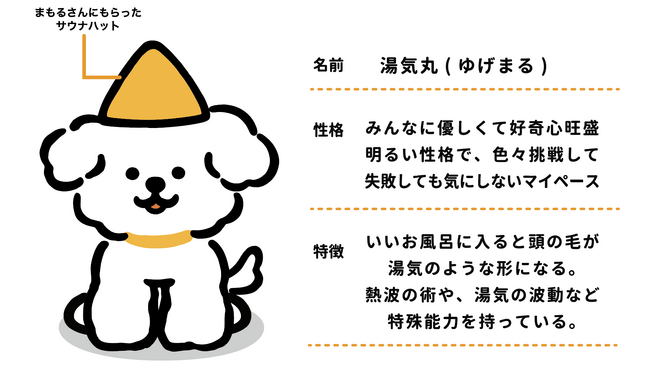 【ごリラックス】から姉妹ブランドが登場！白くてほわほわした毛が可愛い『 湯気丸(ゆげまる) 』が、2月4日から開催の東京ギフトショーにて初お披露目！