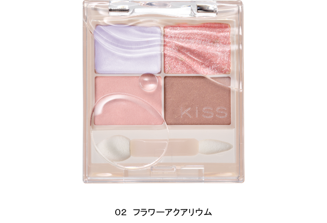 粘膜拡張カラーで、じゅわ盛り 粘膜ズームＥＹＥ透明感と高発色を両立したアイカラーパレットから、可憐で透明感のある春色が数量限定で登場！