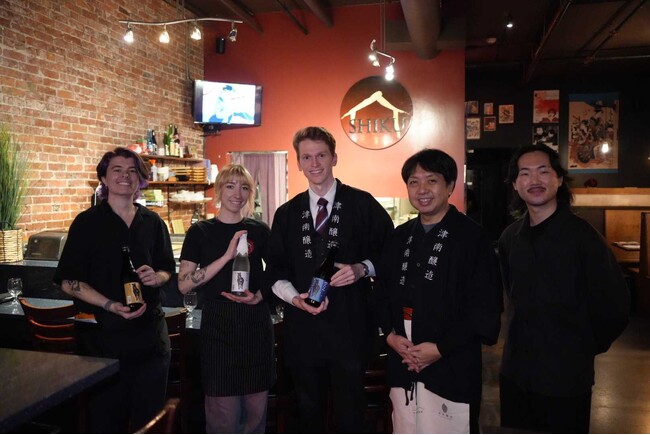 津南醸造、コシヒカリを用いたPremiere Table Rice Sake「GO GRANDCLASS」のテイスティングイベントを米国シアトルの歴史ある「Shiku Sushi」で開催