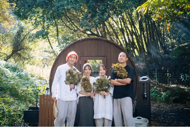 「OND SAUNA」九州初※のウィスキング常設施設へ！武雄の自然の中で植物と蒸気に包まれる新体験を！