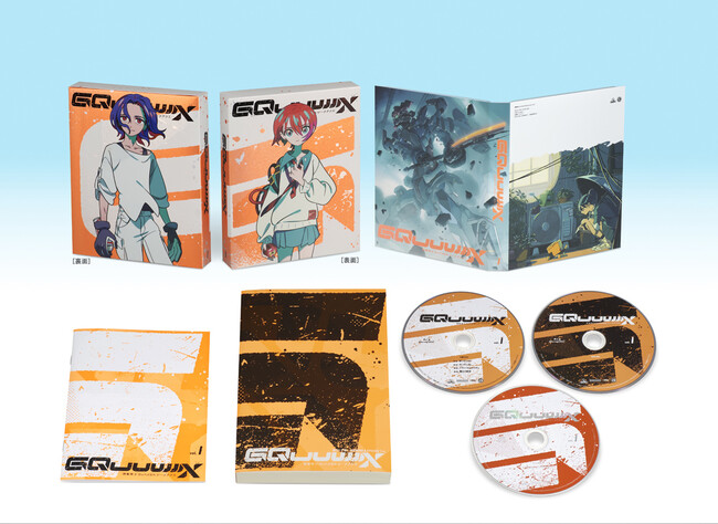 スタジオカラーとサンライズがタッグを組んだガンダムシリーズ最新作『機動戦士Gundam GQuuuuuuX』Blu-ray＆DVD 第1巻1月28日発売