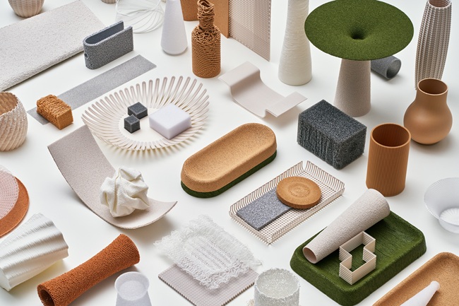 コクヨデザインセンター、プラスチックの表情を探る実験的展示「RAW+ 揺らぎのあるプラスチックの探求」を開催
