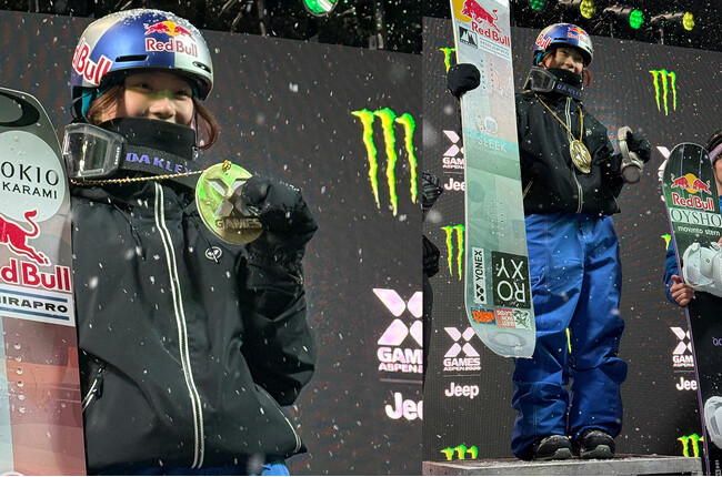 ROXYアスリート・16歳の現役女子高生 清水さら、X Gamesで優勝