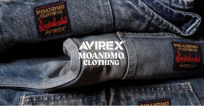 「AVIREX」×「MOANDMO(R)CLOTHING」コラボ第2弾発売!