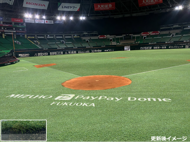 ミズノ野球専用人工芝「MS CRAFT BASEBALL TURF」