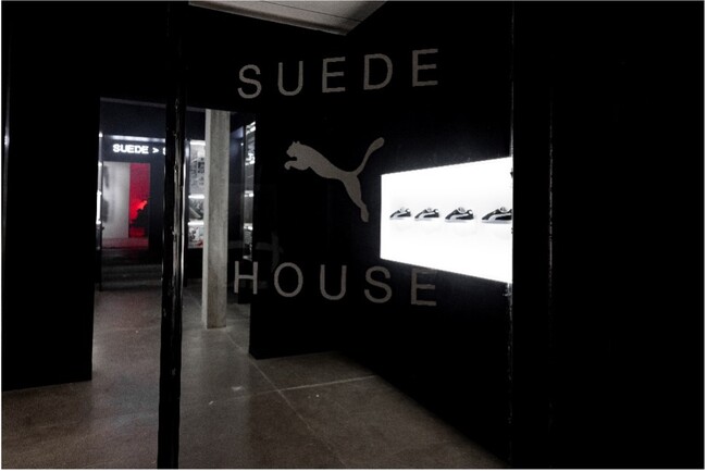 プーマがパリ・ファッションウィーク期間中に没入型イベント「SUEDE HOUSE」を開催　50年以上愛されているシューズ「SUEDE」のレガシーを体感できる展示空間を展開