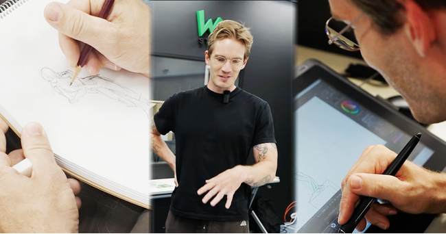 世界的YouTuber PewDiePie氏の動画企画「I Spent 24 Hours Drawing at an Anime Studio」において取材コーディネートおよびサポートを担当