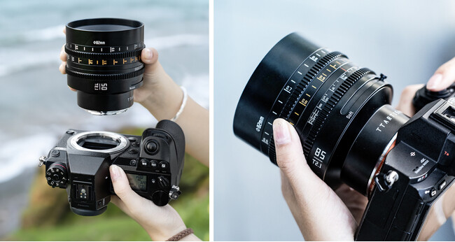 TTArtisan 50mm/85mm T2.1 Dual Bokeh（Bubble・Soft 切替 / 動画・静止画対応）販売開始