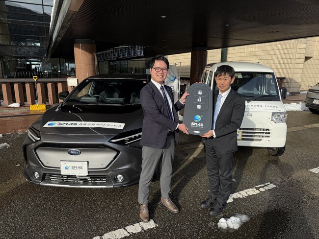 福井県の公用車次世代化方針に基づきリユースＥＶの実証を開始