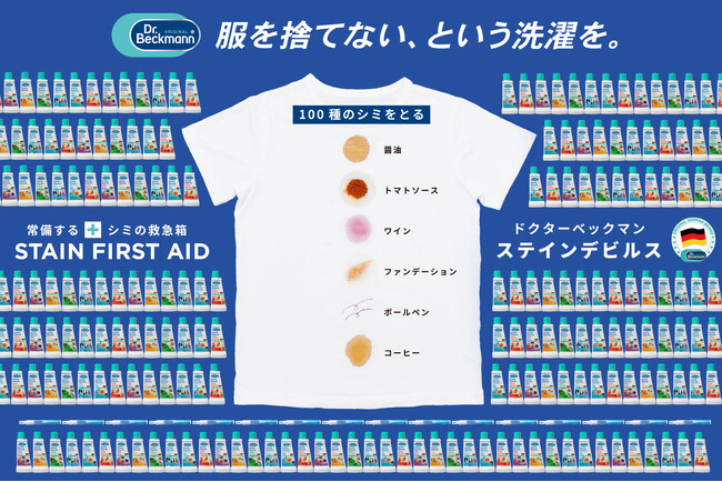物価高で加速する「衣類メンテナンス」需要。ドイツNo.1衣類ケアブランド『ドクターベックマン』、古着・リセール市場も見据えた「新・売場パッケージ」を第101回ギフト・ショーで公開