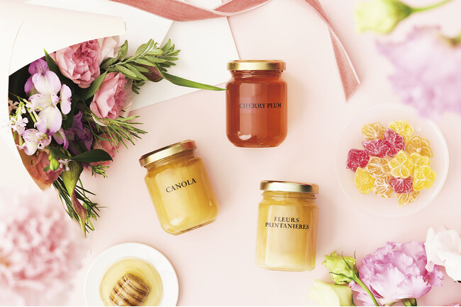 【ラベイユ】ブルガリアから届いた新作はちみつ「チェリープラム」やフランスから届いたお花形のはちみつキャンディ
