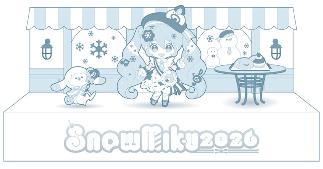 【2026さっぽろ雪まつり 大通会場11丁目】世界的に人気の雪ミク・サンリオ・KADOKAWA作品の雪像が勢ぞろい！