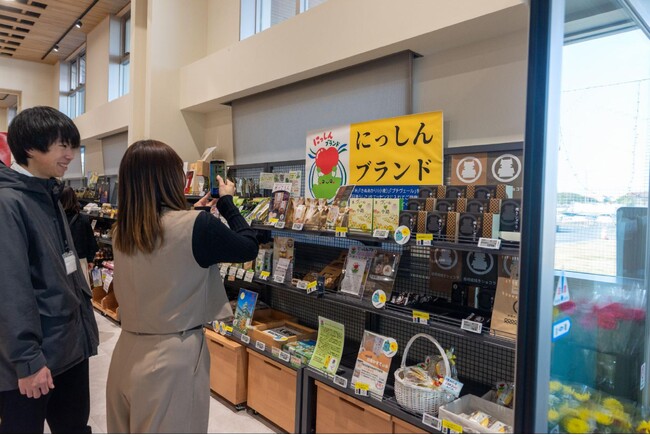 道の駅「マチテラス日進」、リニモなど地元6社と連携名商大商学部が広報動画制作を通じた実学教育を実施
