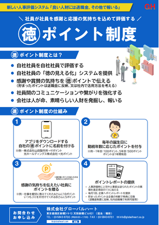 新しい社内人材評価と報酬システム『マル徳ポイント制度』説明会を開催