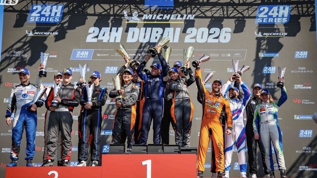 J’S RACING、国際耐久レース「24 Hours of Dubai 2026」でTCEクラス優勝！