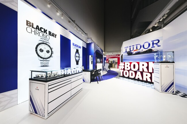 スイスの腕時計ブランドTUDORが 松屋銀座に初登場、F1をテーマにしたポップアップストアが期間限定オープン