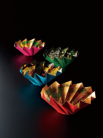 紙の器がおりなす日本の美。「ORIGAMI-UTSUWA」2月7日(土)新発売