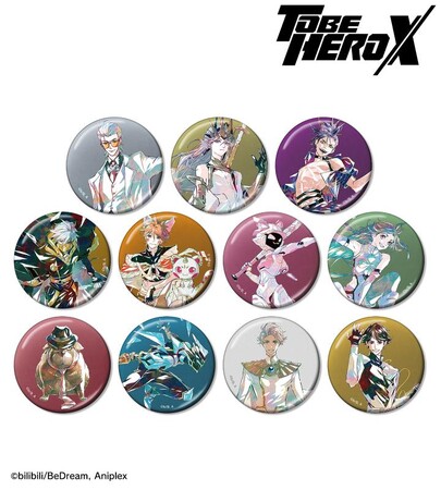 アニメ「TO BE HERO X」のトレーディング Ani-Art メタリック缶バッジなどの受注を開始！！アニメ・漫画のオリジナルグッズを販売する「AMNIBUS」にて