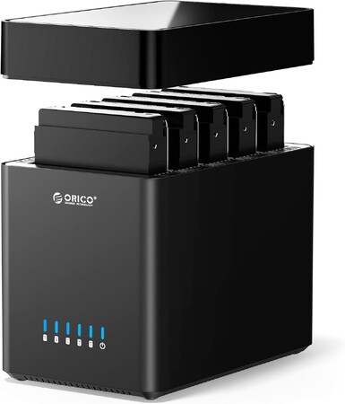 【9,427円～】ORICO 3.5インチ HDDケース 5ベイ DS500U3