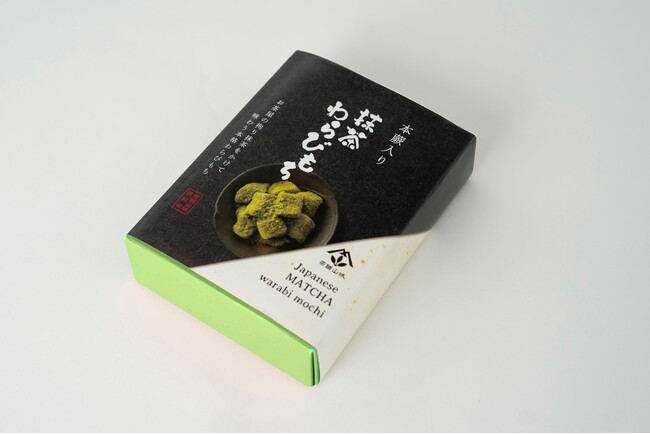 お茶屋こだわり、抹茶の香りを味わう 抹茶わらび餅 新発売