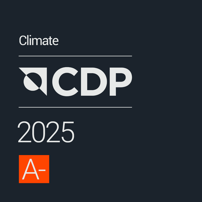CDP2025「気候変動」分野において初のリーダーシップレベル「A-」スコアを獲得
