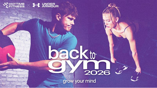 エニタイムフィットネス×アンダーアーマー 2年ぶりのタイアップ「BACK TO GYM 2026」を、2026年2月2日（月）から開始