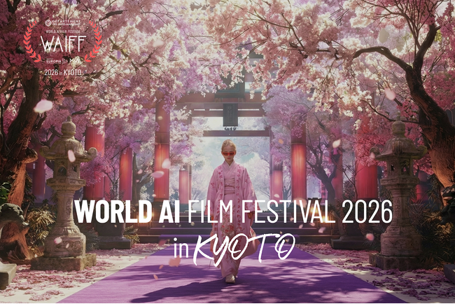 世界初・世界最大級のAI映画祭 WORLD AI FILM FESTIVAL 2026 in KYOTO