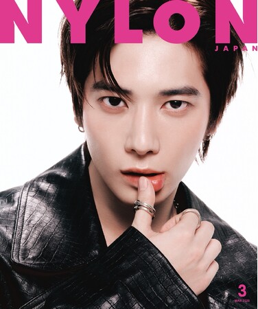 TOMORROW X TOGETHERの《TAEHYUN》が 「アフターグロー リップバーム N」を纏いNYLON JAPAN 3月号に登場！1月28日（水）より発売中
