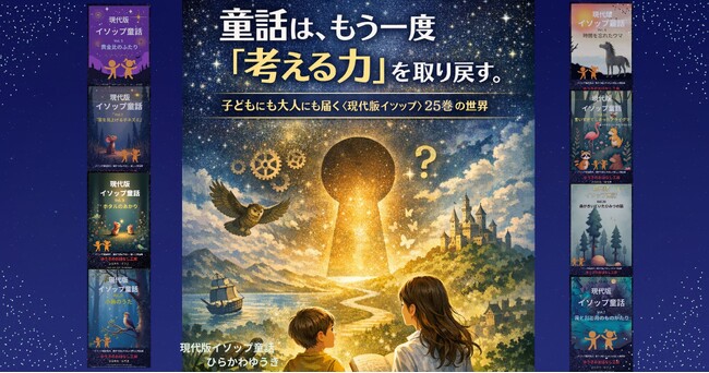 なぜ今、童話が“子どもにも大人にも”思考の扉をひらくのか─ 世代を超えて読まれる〈現代版イソップ童話〉25巻の試み
