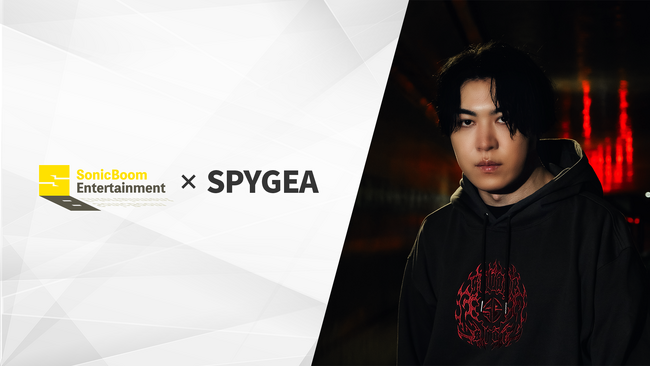 株式会社SonicBoom Entertainment、ストリーマーSPYGEAとマネジメント業務提携を開始