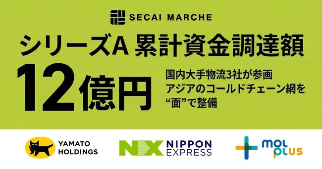 “物流”を社会課題解決のインフラへ、SECAI MARCHEが追加資金調達