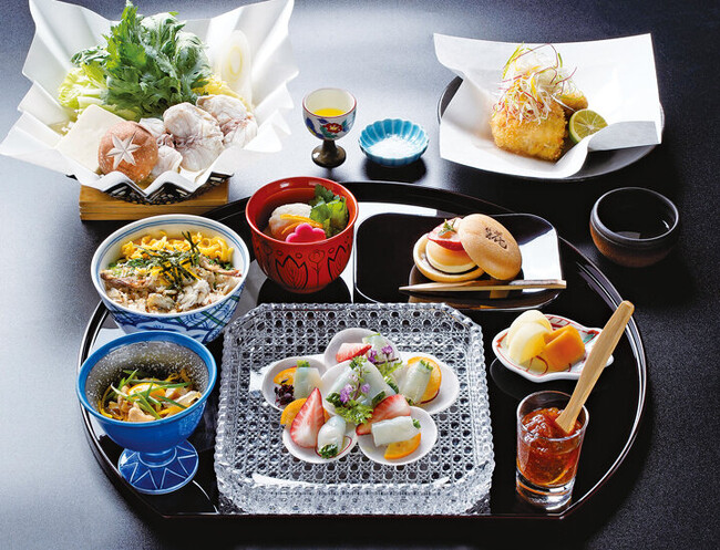 【明治記念館】２月の平日ランチ限定！旨みが冴える季節-縁起のよい”ふく”尽くしの贅沢会席「ふく尽くし御膳」