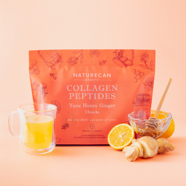 【Naturecan × ちゃぴさんです。】共同開発　ホット・アイスどちらも楽しめるコラーゲンドリンク誕生！「コラーゲンペプチド ゆず蜂蜜ジンジャー味」新発売