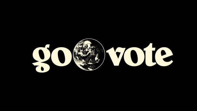 go vote ： 地球に投票を