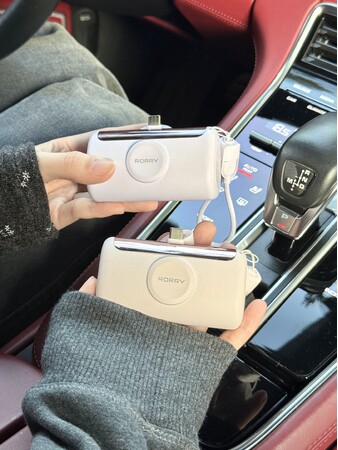 【RORRY】50％OFFで3,090円にUSB-C端子一体型モバイルバッテリー「PalmGo」、スマイルセールで特別価格
