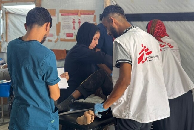 パレスチナ：国境なき医師団、イスラエル当局にスタッフ名簿を提出しない方針を決定──医療援助活動の中止は甚大な影響をもたらす