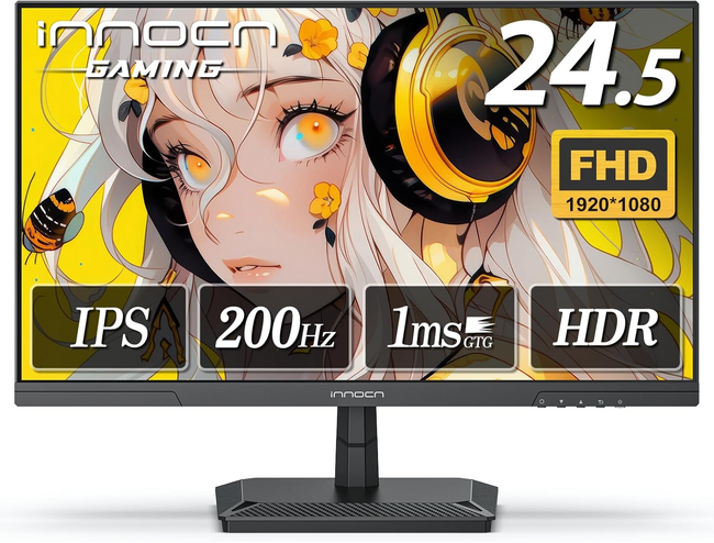 【最大330Hz対応】INNOCNゲーミングモニターが最大30%OFF！第2回Amazonスマイルセール開催中