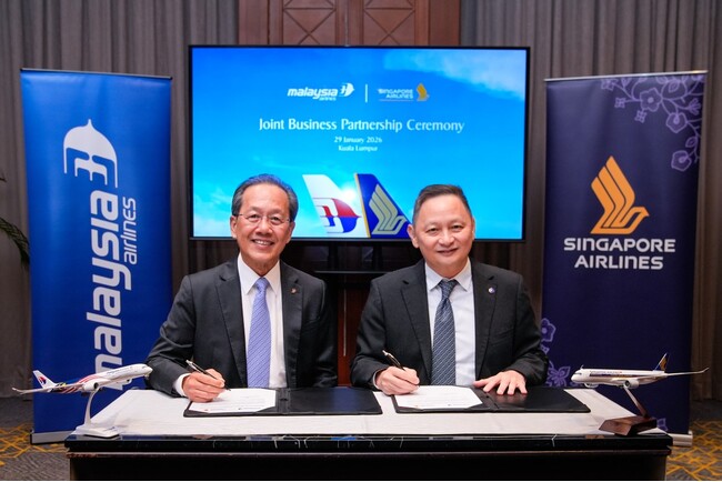 シンガポール航空とマレーシア航空、戦略的事業提携を本格化