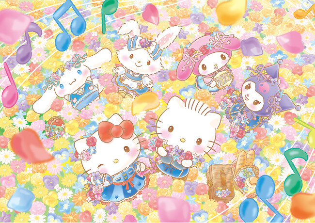 お花もKAWAIIも満開『Harmonyland Flower Fantasy』2026年3月20日（金・祝）より開催決定！約500本の桜が咲く園内で、フローリスト姿のハローキティたちと春をお祝い！