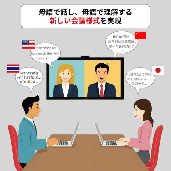 自分の母語で会議に参加できる体験をより多くの人に。「みらい翻訳 リスニングアシスタント（リアルタイム音声翻訳）」大幅リニューアル