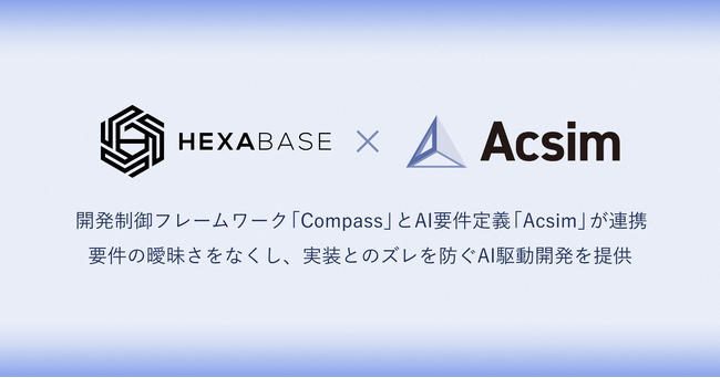 脱「バイブコーディング」。HexabaseとROUTE06、AI駆動開発の品質を劇的に変える「仕様駆動型」連携を開始