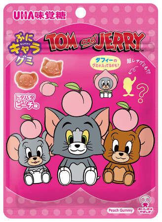 ＼好評につき第三弾が登場！／UHA味覚糖「 ぷに キャラグミ トムとジェリー 第三弾」2026年2月9日(月)より新発売