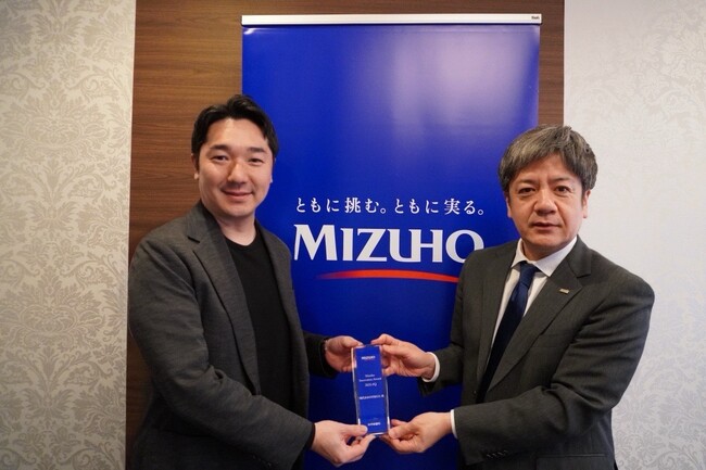 SYNTHESIS、みずほ銀行より「Mizuho Innovation Award」を受賞
