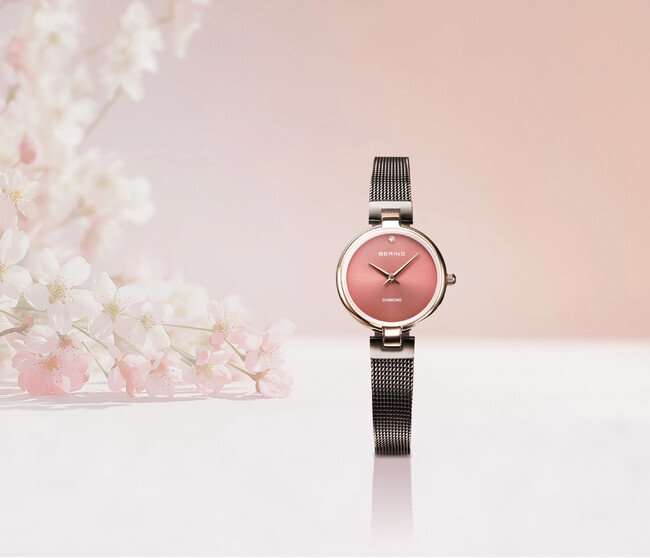 【BERING】日本とデンマークの友好の証でもある「桜」をイメージした腕時計を発売
