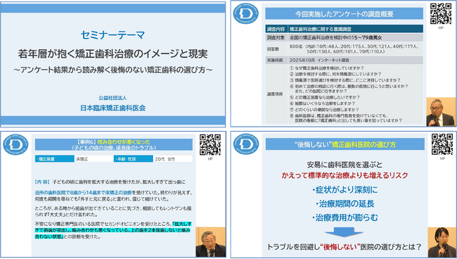 10代・20代が抱く矯正歯科治療のイメージと現実「矯正歯科治療に関する意識調査」結果と事例を矯正歯科医が動画で解説